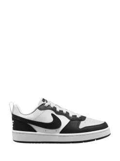 Blanc/Noir - Baskets Nike Youth Court Borough Low Recraft