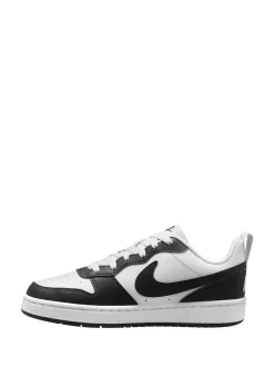 Blanc/Noir - Baskets Nike Youth Court Borough Low Recraft