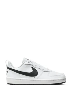 Blanc/Noir - Baskets Nike Youth Court Borough Low Recraft