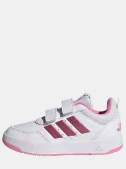 Blanc/Rose - adidas Tensaur Sport 3.0 Baskets enfant