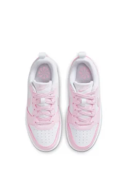 Blanc/Rose - Baskets Nike Youth Court Borough Low Recraft