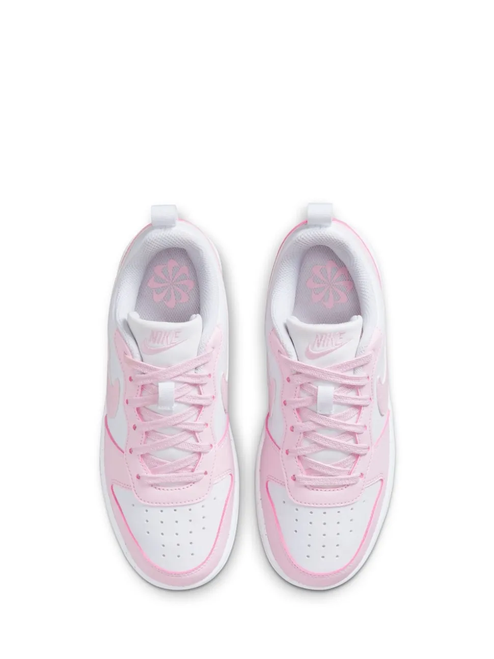 Blanc/Rose - Baskets Nike Youth Court Borough Low Recraft