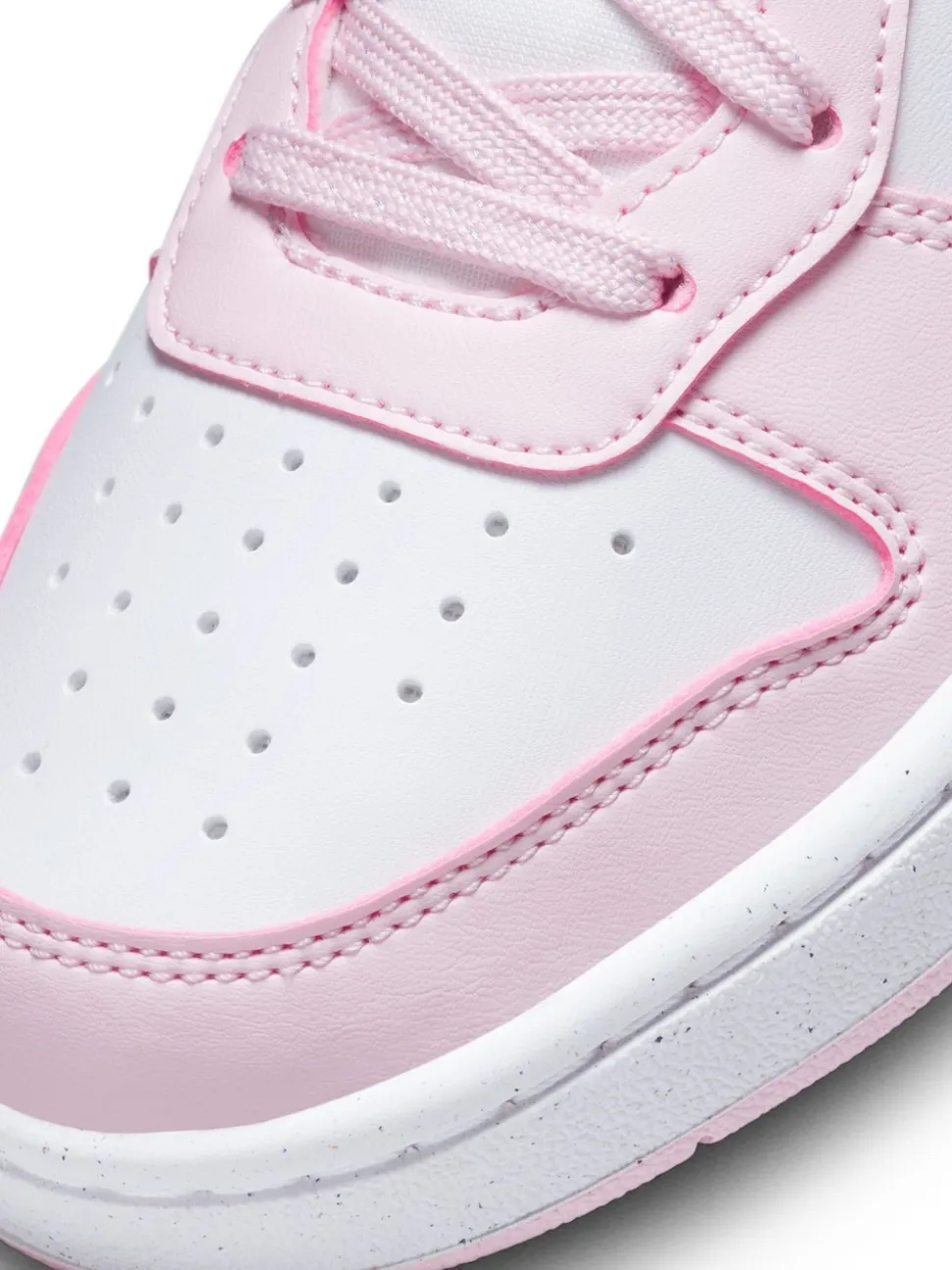 Blanc/Rose - Baskets Nike Youth Court Borough Low Recraft