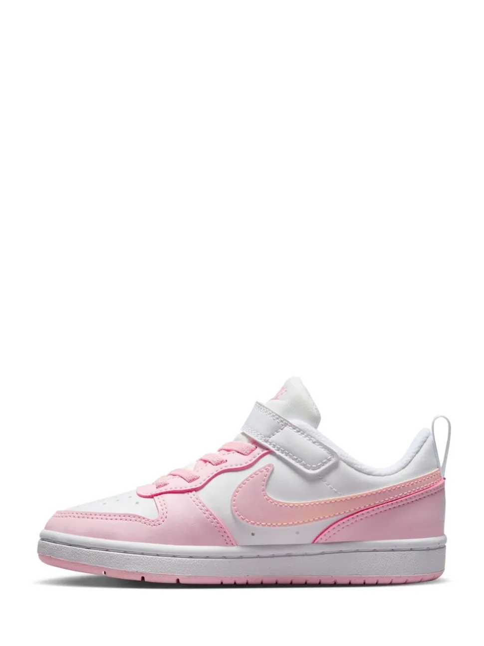 Blanc/Rose - Nike Baskets Junior Court Borough Low Recraft
