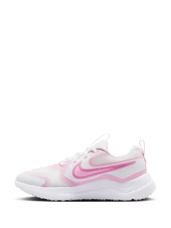 Blanc/Rose - Nike Youth Cosmic Course à pied Trainers