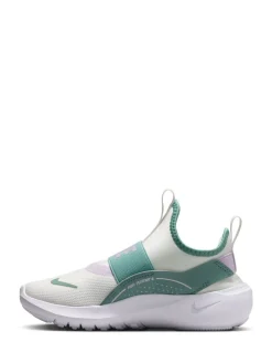 Blanc/vert rose - Baskets Nike Junior Flex de running 4