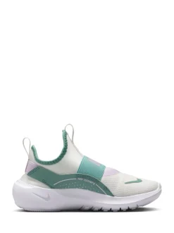 Blanc/vert rose - Baskets Nike Junior Flex de running 4