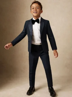 Blazer de smoking Reiss Knightsbridge à simple boutonnage en mélange de laine