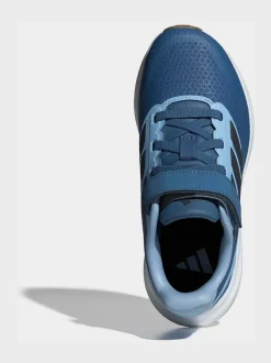 Bleu - adidas Baskets de course Runfalcon 5 à lacets élastiques pour enfant