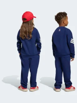 Bleu - adidas Marvel Spider-Man sweat et joggings petits enfants ensemble