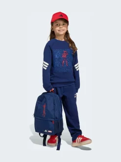 Bleu - adidas Marvel Spider-Man sweat et joggings petits enfants ensemble