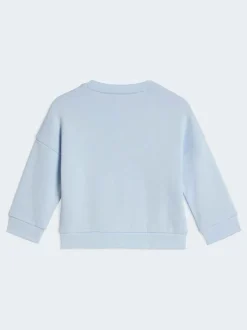 Bleu - Adidas Original ensemble sweat oversize et Joggings bébé