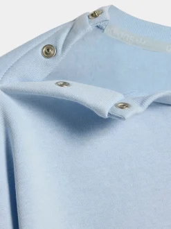 Bleu - Adidas Original ensemble sweat oversize et Joggings bébé