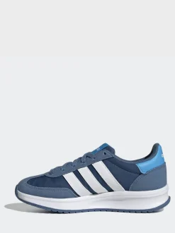 Bleu - adidas Run 70s 2.0 Baskets Dentelle Junior