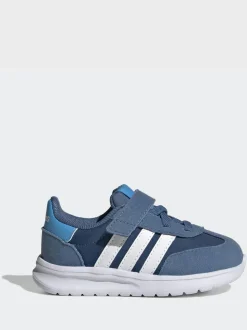 Bleu - adidas Run 70s 2.0 Baskets bébé à crochets et boucles