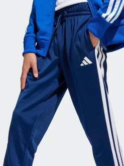 Bleu - adidas Seasonal Essentials Tiberio 3-Rayure Tricot Kids Survêtement