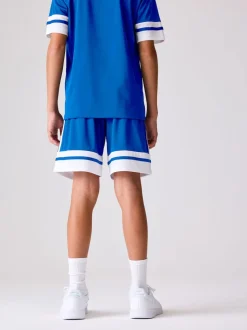 Bleu - adidas Squadra 25 Kids Shorts