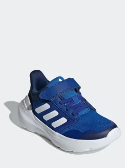 Bleu - adidas Tensaur Run 2.0 Baskets enfant à crochets et boucles