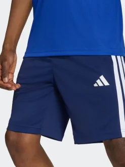 Bleu - adidas Train Essentials Ensemble T-shirt et short à 3rayures pour enfant