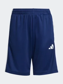 Bleu - adidas Train Essentials Ensemble T-shirt et short à 3rayures pour enfant