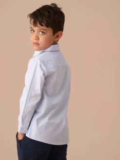 Bleu - Angel & Rocket Chase Orange Couleur Block Smart 100% Coton Chemises