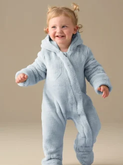 Bleu - Angel & Rocket Pyjama en fausse fourrure Quinn