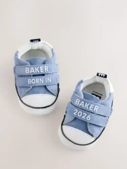 Bleu - Baker by Ted Baker Bébé garçon Born in 2026 Baskets Padders