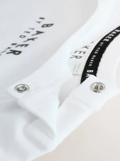 Bleu - Baker by Ted Baker ensemble 3 pièces t-shirt et pantalon matelassé