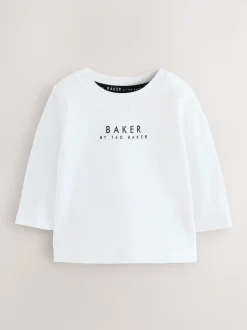 Bleu - Baker by Ted Baker ensemble 3 pièces t-shirt et pantalon matelassé