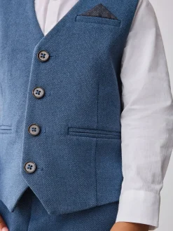 Bleu - Baker by Ted Baker Ensemble Gilet Chemises et Pantalons