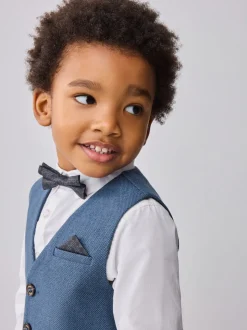 Bleu - Baker by Ted Baker Ensemble Gilet Chemises et Pantalons