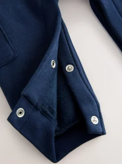 Bleu - Barboteuse à manches longues imprimée Baker by Ted Baker partout