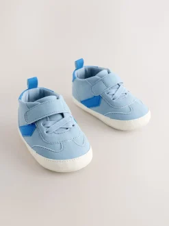 Bleu - Baskets BÉBÉ à Fermeture par contact (0-2mois)