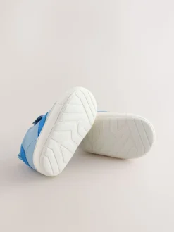 Bleu - Baskets BÉBÉ à Fermeture par contact (0-2mois)