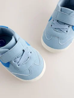 Bleu - Baskets BÉBÉ à Fermeture par contact (0-2mois)