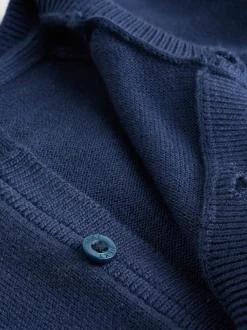 Bleu - Bébé en coton tricoté 100% Cardigans 2 Lot (0mois-3ans)