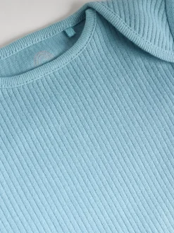 Bleu - Bébé Manches courtes Bodysuits 5 Pack