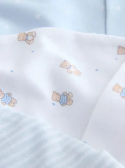 Bleu - Chapeaux pour bébés à nouer 3 paquet (0-12mois)