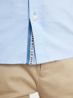 Bleu - Chemise Baker by Ted Baker Oxford