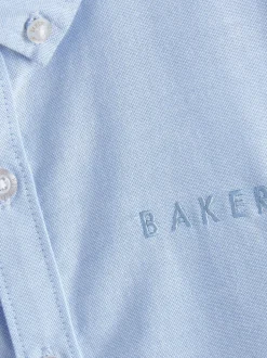 Bleu - Chemise Baker by Ted Baker Oxford
