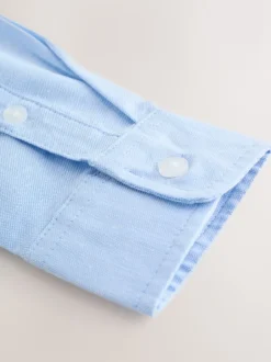 Bleu - Chemise Oxford (3-16ans)