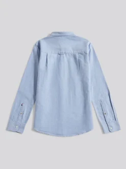 Bleu - Chemise Oxford U.S. Polo Assn Garçons