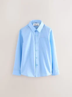 Bleu - Clarks Lot de 3 chemises d’école à manches longues