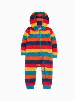 Bleu - Combinaison de nuit Frugi Tout-en-un