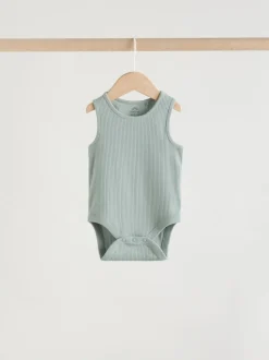 Bleu - Combinaisons pour bébés avec gilet 5 Pack