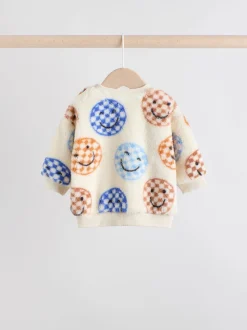 Bleu à damiers - Ensemble Bébé haut en polaire et Survêtement (0mois-2ans)