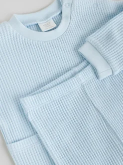 Bleu - Ensemble 100% coton et jogging Ensemble 2 pièces bébé (0mois-2ans)