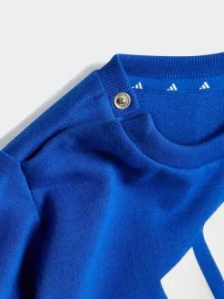Bleu - Ensemble adidas Essentials Sweat-shirt et Survêtement pour bébé