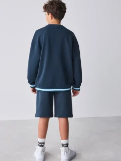 Bleu - Ensemble Baker by Ted Baker Sweat-shirt et short