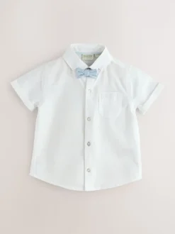 Bleu - Ensemble Baker by Ted Baker : Chemise, Pantalons et Bretelles